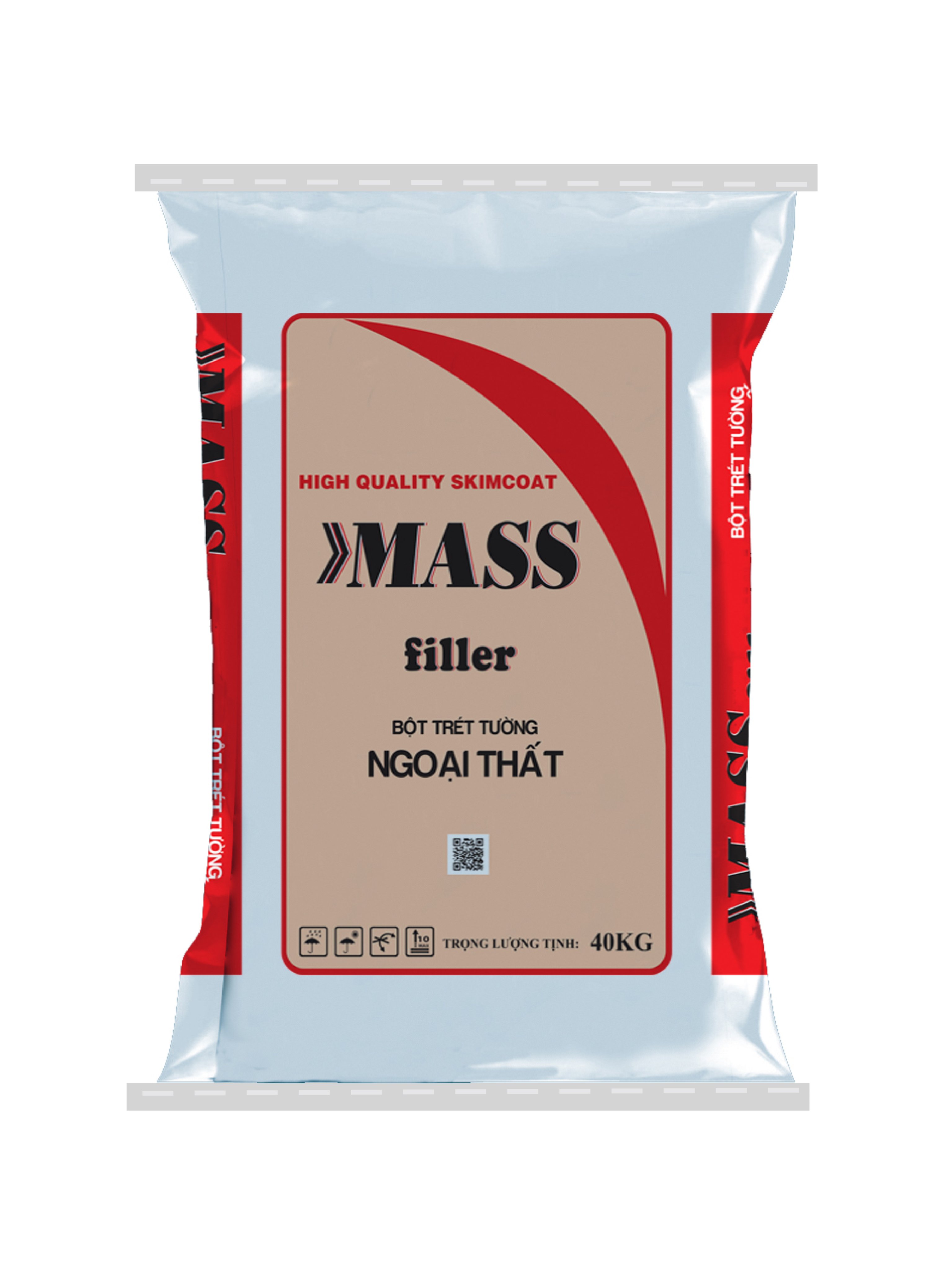 MASS filter - Bột trét tường ngoại thất